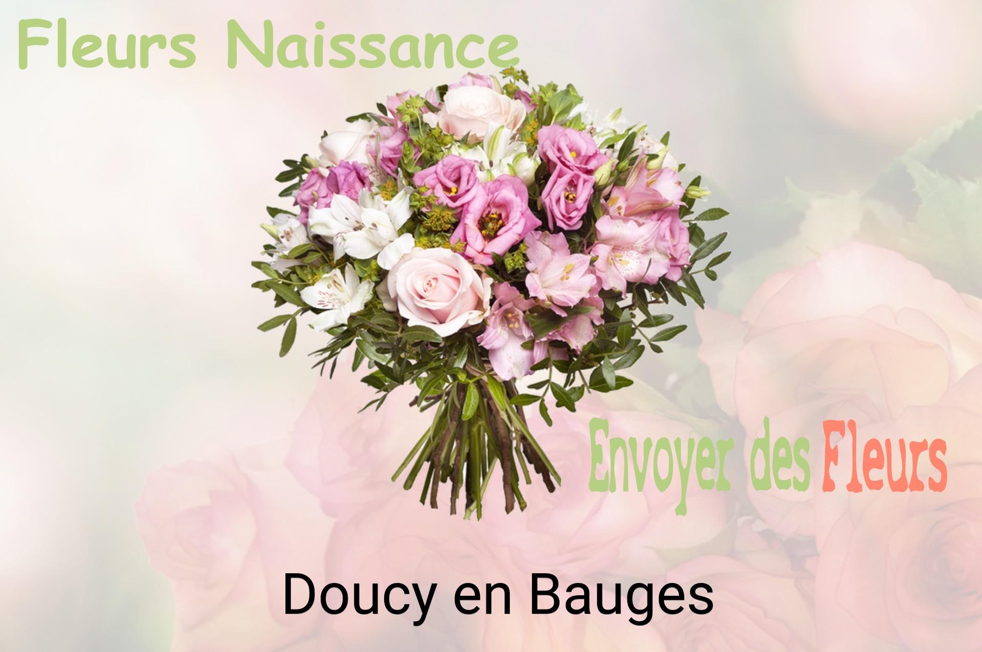 Bouquet de fleurs de naissance livré à Doucy-en-Bauges
